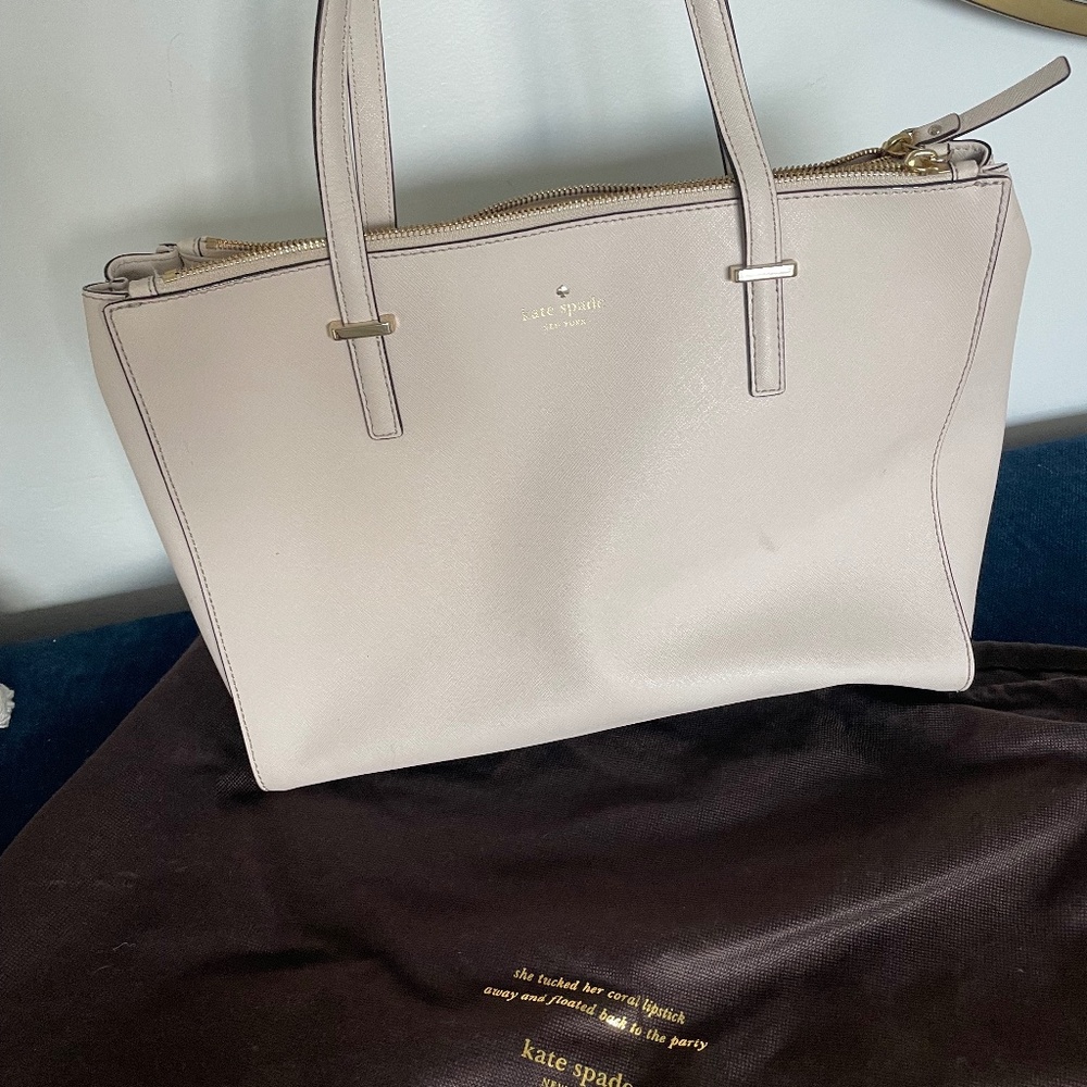 Kate spade Cream/"Crisp Linen" Cedar Street Jensen